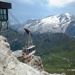 Passo Pordoi, funivia Sass Pordoi