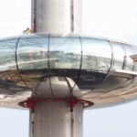 La piattaforma panoramica dell’i360 prende quota